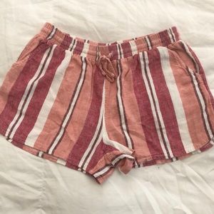 Linen shorts